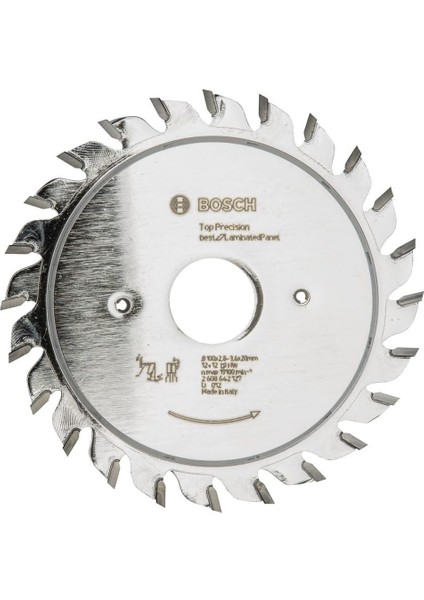 Vorritzblatt Top Precision Laminated Duvar Askı, 100 x 20 x 2,8 – 3,6 Mm, 2608642127 Için En Iyisi