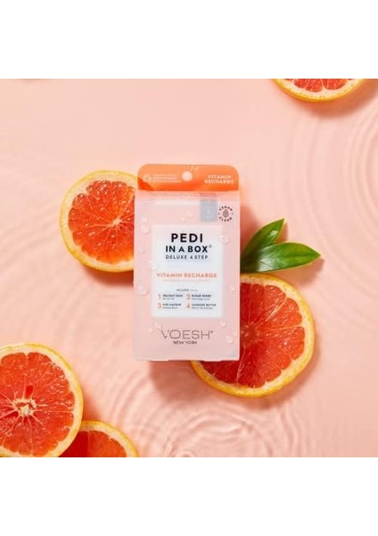 Voesh Pedi In A Box Deluxe 4 Adımlı Pedikür Seti Vitamin fiyatları