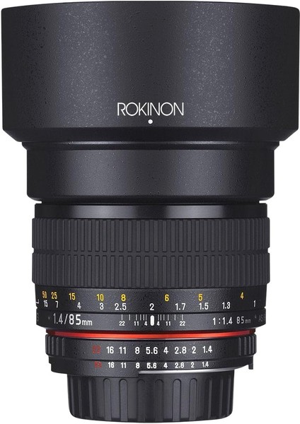 85M-MFT 85MM F1.4 Ultra Geniş Objektif Micro Four-Thirds Mount Sabit Lens Için / Micro 4/3 Kameralar Için