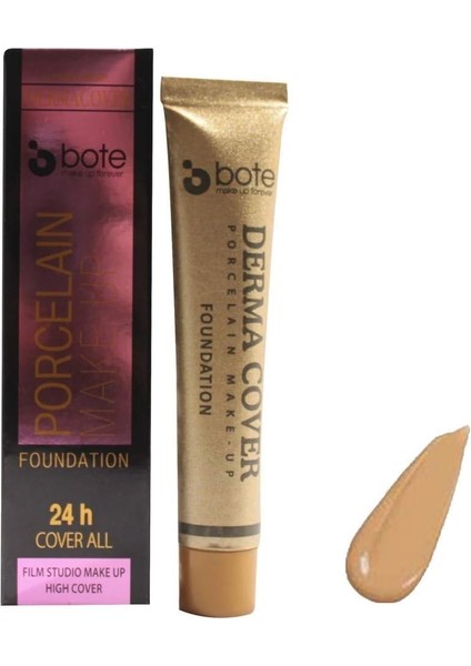Bote Makeup Derma Cover Foundation 02