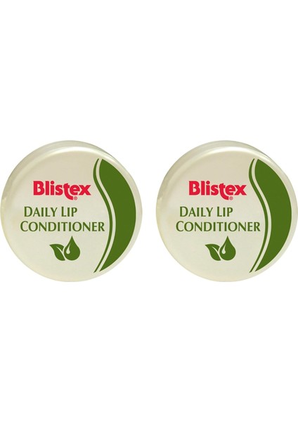 Blistex Kuruyan Dudaklara Yoğun Nemlendirici Günlük Bakım - Daily Lip Conditioner SPF30 7 ml X2