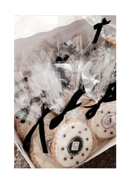 40LI Şeffaf Jelatin Çok Amaçlı Lokum Çerez Poşeti 8X21CM fiyatları