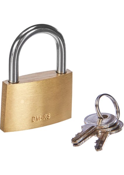 Pirinç Asma Kilit, 35MM, Sarı | 413/35
