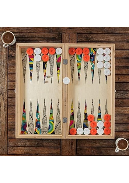 Tasarımlı El Yapımı Tavla Seti modelleri