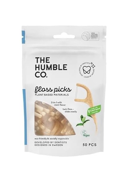 The Humble Co. Humble Brush Floss Picks Nane - Kürdanlı Diş Ipi fiyatları