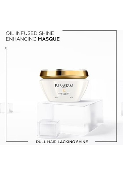 Kérastase Kerastase Elixir Ultime Le Masque Parlaklık Arayan Mat Saçlar Için Saç Bakım Maskesi 200ML modelleri