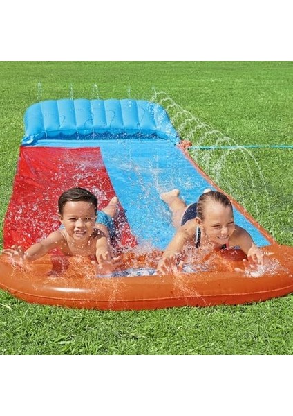 H2OGO! Tsunami Splash Ramp Çift Kaydırak 488 cm fiyatları