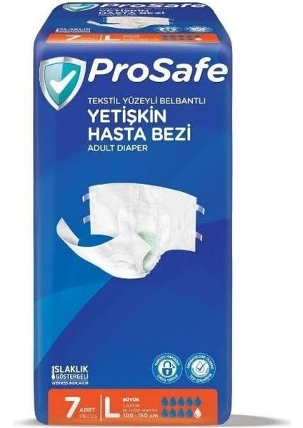 Canbebe Prosafe Aıo Tbs Large N1 7x6 Büyük Boy Hasta Bezi