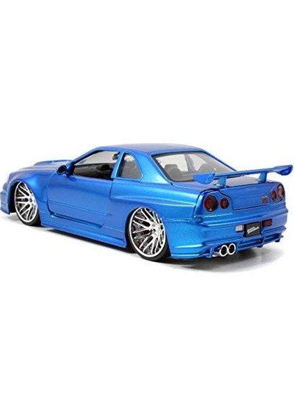 Toys & Furious Fits Skyline Gt-R (R34) Die-Cast Car, 1:24 Scale fiyatları