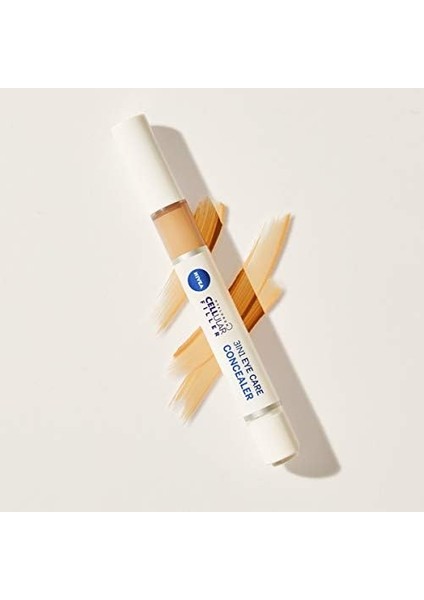 Nıvea Hyaluron Cellular Filler Renkli Göz Bakım Kremi 15 Ml, Orta Ton, Göz Altı Kapatıcısı, Nemlendirici