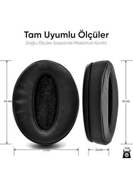 Hd 4.50BT - Hd 4.50BTNC - Hd 4.50SE - Hd 4.40BT - Hd 4.30G - Hd 4.20S - Hd 458BT - Hd 450 - Hd 450BT - Hd 400S - Hd 350BT ile Uyumlu Kulaklık Pedi modelleri