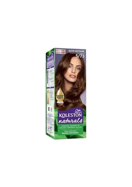 Wella Koleston Naturals Saç Boyası 5/73 Altın Kestane fiyatları