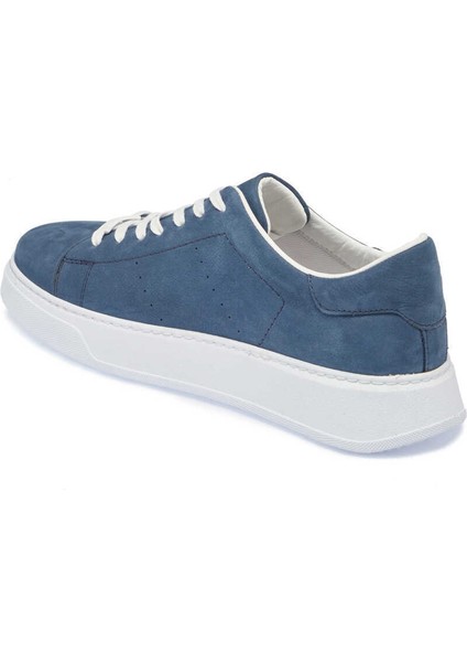Mavi Hakiki Deri Erkek Sneaker - E24I1AY56839-F58