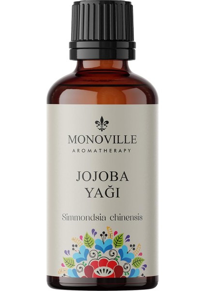 Monoville Jojoba Yağı 30 ml Soğuk SIKIM%100 Saf ve Doğal (Jojoba Oil)
