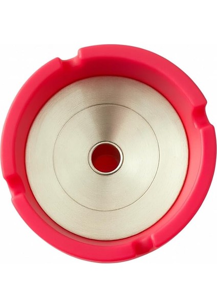 Store Metal Iç Hazneli Masaüstü Küllük (2 Adet) (Pembe)