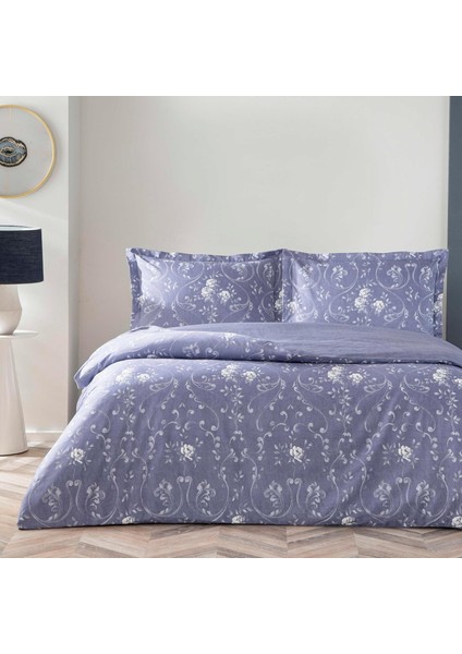 Joanne Çift Kişilik Nevresim Takımı Mavi