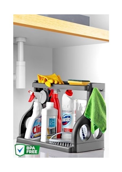 Veya Tezgah Üstü Çok Amaçlı Düzenleyici - 2 Katlı Tezgah Organizeri, modelleri