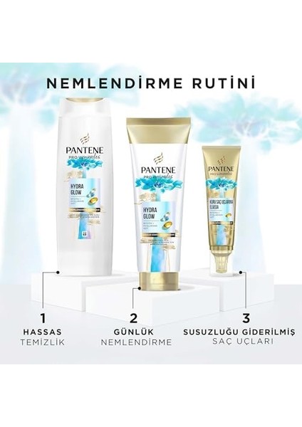 Pantene Pro-V Miracles Hydra Glow Nemlendirici Maske Kuru Saçlar Için 300 ml
