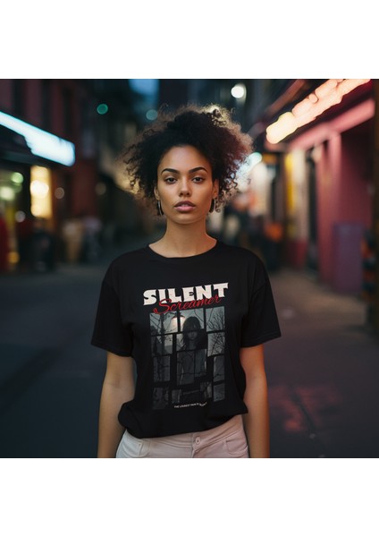 Silent Screamer – Kadın Regular Tişört