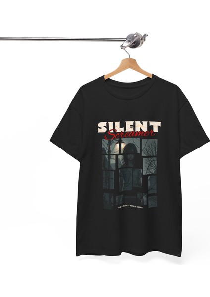 Silent Screamer – Kadın Regular Tişört fırsatları