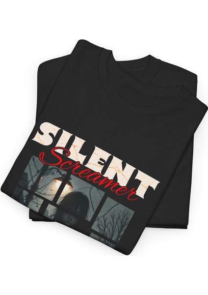Silent Screamer – Kadın Regular Tişört indirimleri