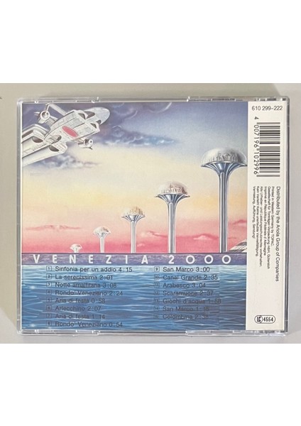 Rondo Veneziano Venezia 2000 CD (Orijnal 1985 Dönem Baskı Cd) fiyatları