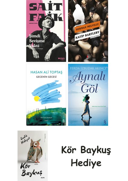 Şimdi Sevişme Vakti + Katip Bartleby + Gecenin Gecesi + Aynalı Göl + Kör Baykuş