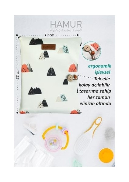 Hamur Bebek Bakım Çant. Organızer Poyraz