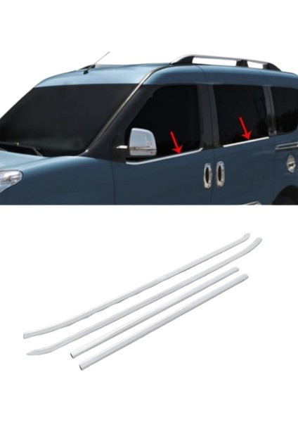 Fiat Doblo Krom Cam Çıtası 2010 Üzeri fiyatları