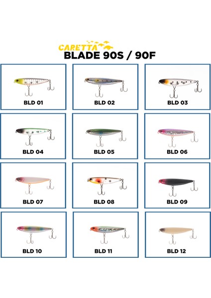 Blade 90F 9 cm 12 G Maket Yem