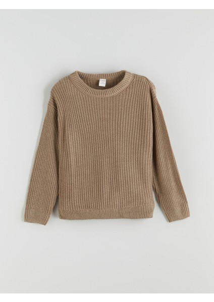 Yeni Sezon Bisiklet Yaka Triko Erkek Çocuk Kazak