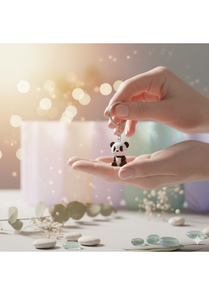 Anahtarlık- Panda 3'lü Set fırsatları