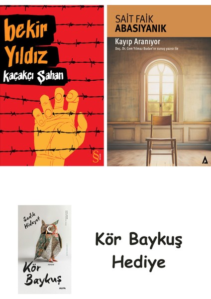 Kaçakçı Şahan + Kayıp Aranıyor + Kör Baykuş