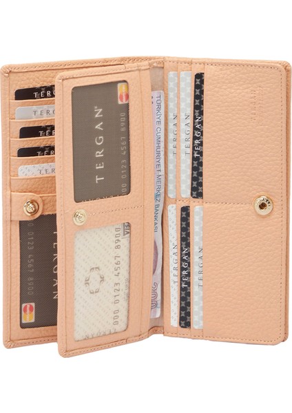 Nude Hakiki Deri Kadın Cüzdan - S1CB00005685-T6A