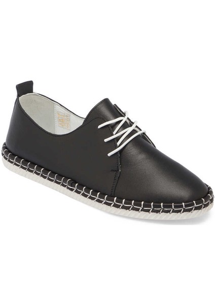 Siyah Hakiki Deri Kadın Casual Ayakkabı - K24I1AY67352-A23 indirimleri