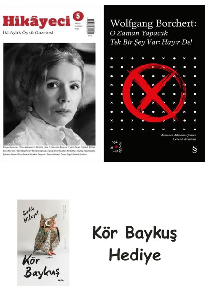 Hikayeci - 5 + Everest Açıkhava 43 - O Zaman Yapacak Tek Bir Şey Var Hayır De! + Kör Baykuş