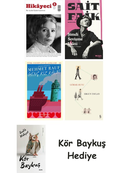 Hikayeci - 5 + Şimdi Sevişme Vakti + Genç Kız Kalbi + Görme Huyu + Kör Baykuş