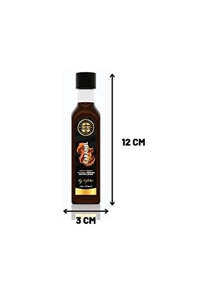 By Tüfekçi 5'li Çok Satanlar Avantajlı Şurup Deneme Paketi (Karamel, Çikolata, Vanilya, Beyaz Çikolata, Toffee Nut) 5X60ML