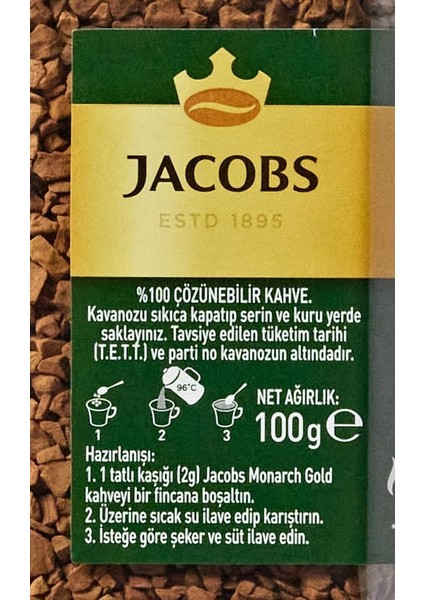 Jacobs Monarch Kahve 100 G