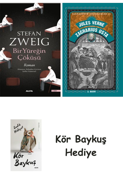 Bir Yüreğin Çöküşü + Zacharius Usta + Kör Baykuş