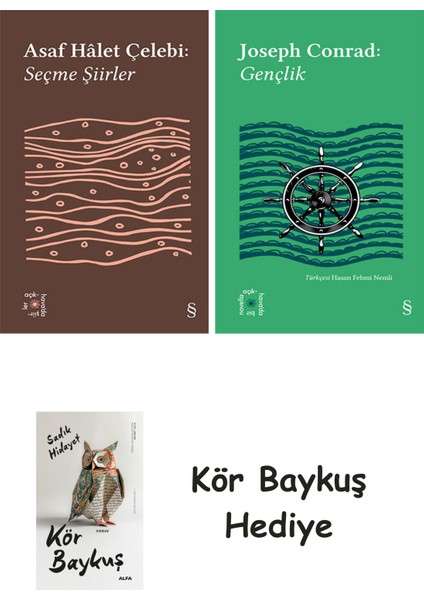 Everest Açıkhava 35 - Seçme Şiirler + Everest Açıkhava 36 - Gençlik + Kör Baykuş