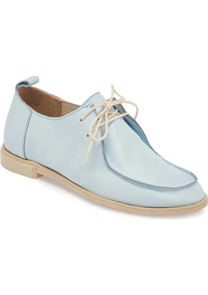 Mavi Hakiki Deri Kadın Casual Ayakkabı - K24I1AY67367-S1M