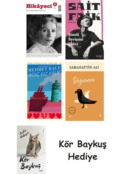 Hikayeci - 5 + Şimdi Sevişme Vakti + Genç Kız Kalbi + Değirmen + Kör Baykuş