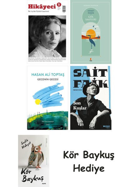 Hikayeci - 5 + Göl Saatleri + Gecenin Gecesi + Son Kuşlar + Kör Baykuş