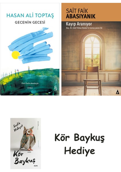 Gecenin Gecesi + Kayıp Aranıyor + Kör Baykuş