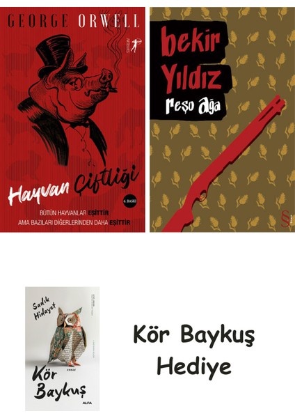 Hayvan Çiftliği + Reşo Ağa + Kör Baykuş