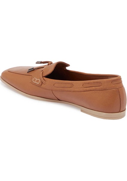 Taba Hakiki Deri Kadın Loafer - K24I1AY67450-A29