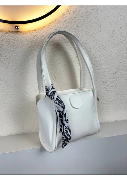 Fular Detaylı Kadın Günlük El ve Omuz Çantası modelleri
