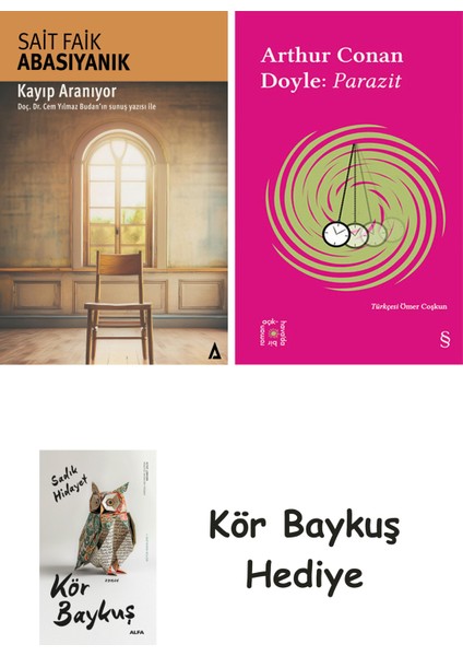 Kayıp Aranıyor + Everest Açıkhava 37 - Parazit + Kör Baykuş