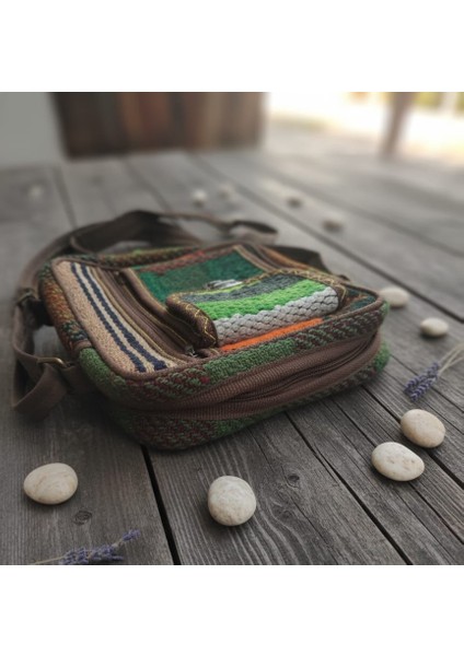 Otantik Dokuma Kilim Kadın Omuz Çantası modelleri